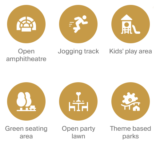 Amenities Aspire City NH 9